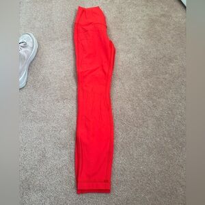 lululemon athletica Red Leggings